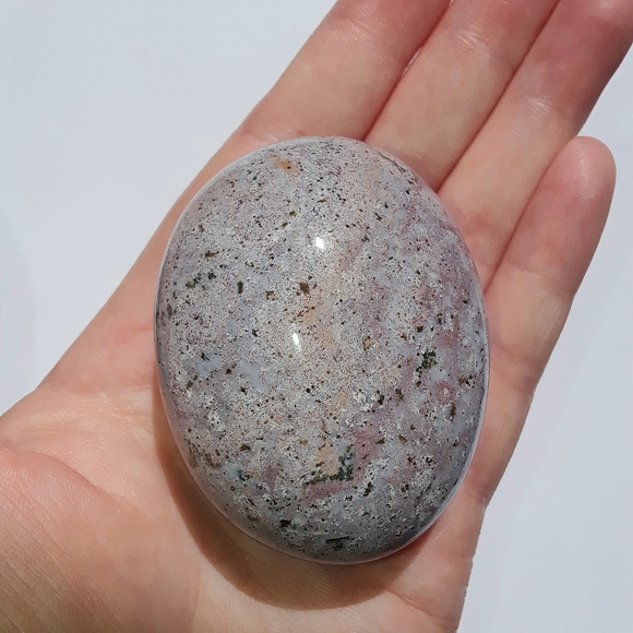 Ocean Jasper Palm Stone - Picture 3 of 4